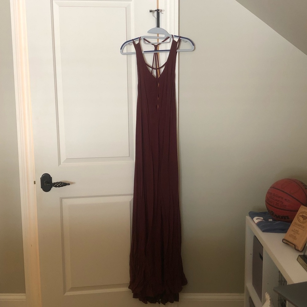 Urban Outfitters Red Maxi Dress